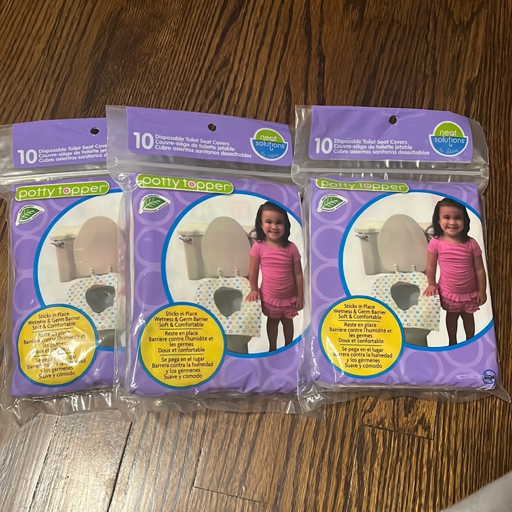 Neat Solutions - Potty Topper - 10 Disp Toilet Seat Covers